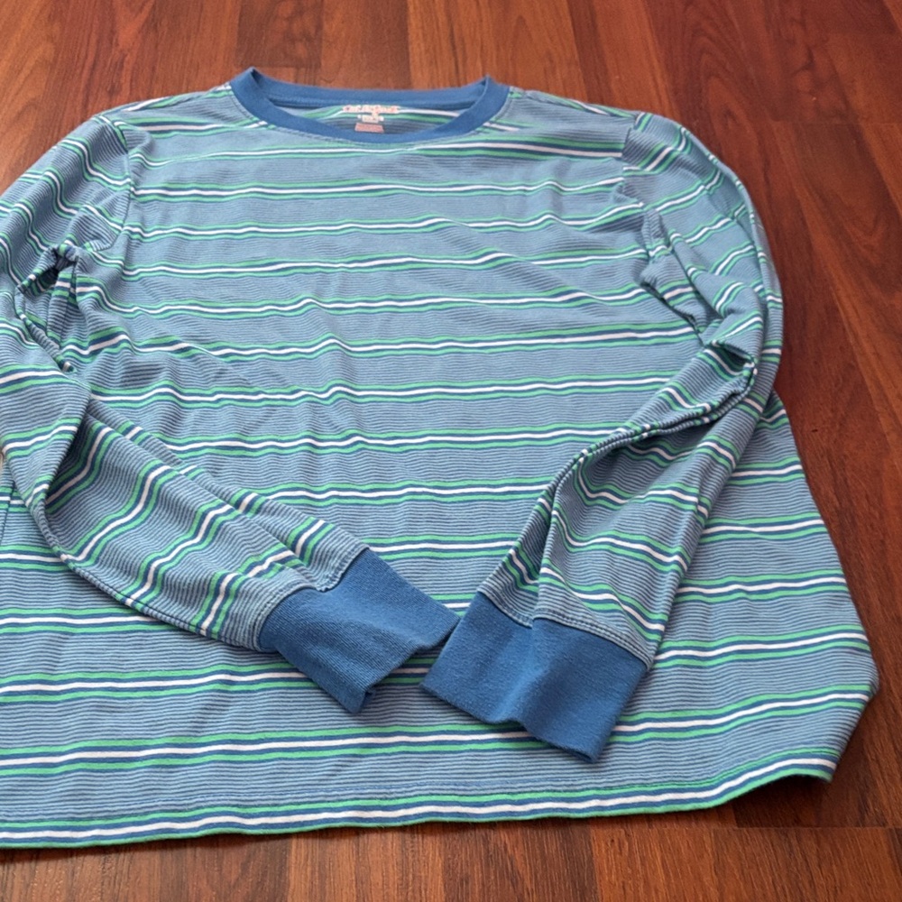 Cat & Jack Blue Striped Kids Shirt